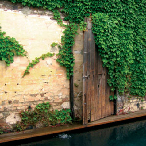 Фото двери в саду в стиле модерн